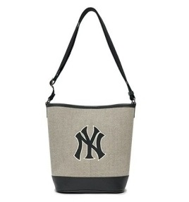 バッグ MLB KOREA Basic Big LogoCanvasBucketBag MLB Korea BASIC BIG LOGO CANVAS BUCKET BAG バケット