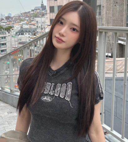【BADBLOOD】ラスティー デニムTシャツ★大人気★ BADBLOOD クロップド デニムTシャツ Rusty Denim V-Neck T-Shirt