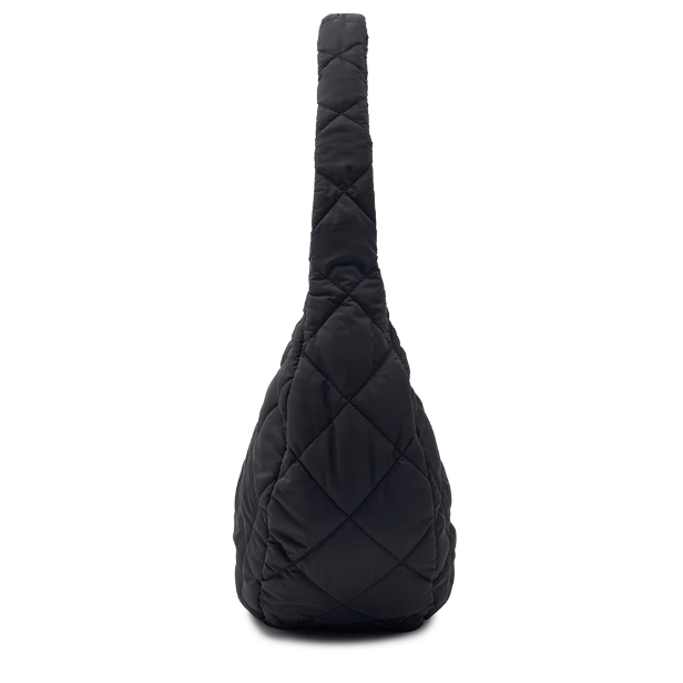 ★MLB Korea★ Quilted Hobo Bag Large NY Black 3ABQL0936-50BK MLB Korea QUILTED HOBO BAG LARGE ラージ ホーボーバッグ