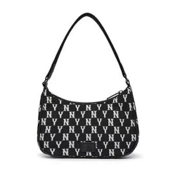 MLB ビッグ クラシック モノグラム ジャカード バケットバッグ L MLB KOREA MONOGRAM JACQUARD BUCKET BAG ユニセックス 男女兼用