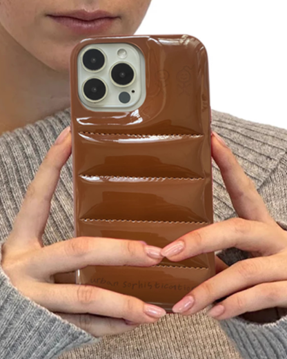 Urban iPhone 携帯 ケース 13 pro max 新品 バレリーナ The Puffer Case® - Ballerina | Urban Sophistication