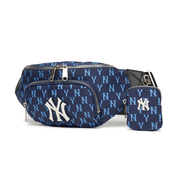 バッグ・カバンその他 [MLB KOREA] Classic Monogram Hip Sack MLB Korea MONOGRAM HIP SACK クロスボディ ウエストバッグ