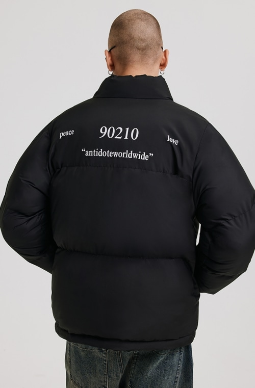 undercover スタッズダウンジャケット ANTIDOTE スタンドカラー ロゴ ダウンジャケット｜MIRISE(ミライズ