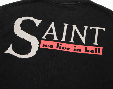 Saint Mxxxxxx セントマイケル ヴィンテージ Tシャツ We Live