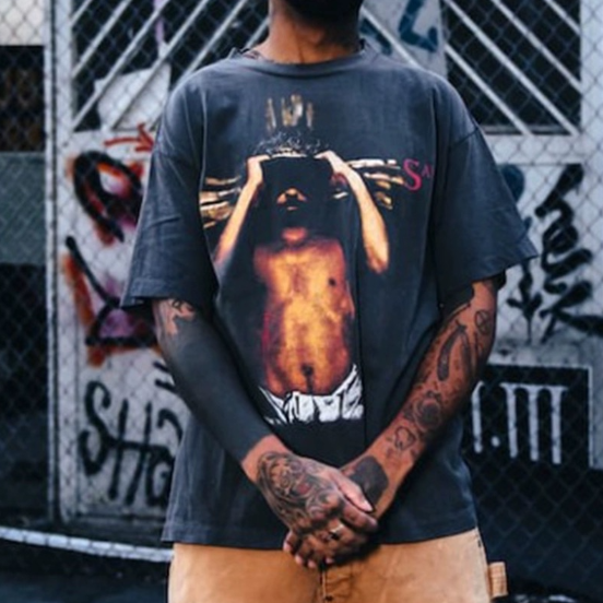 美品 SAINT Mxxxxxx WE LIVE HELL Tシャツ XLサイズ SAINT MXXXXXX(セントマイケル) 商品ページ - SS TEE WE LIVE