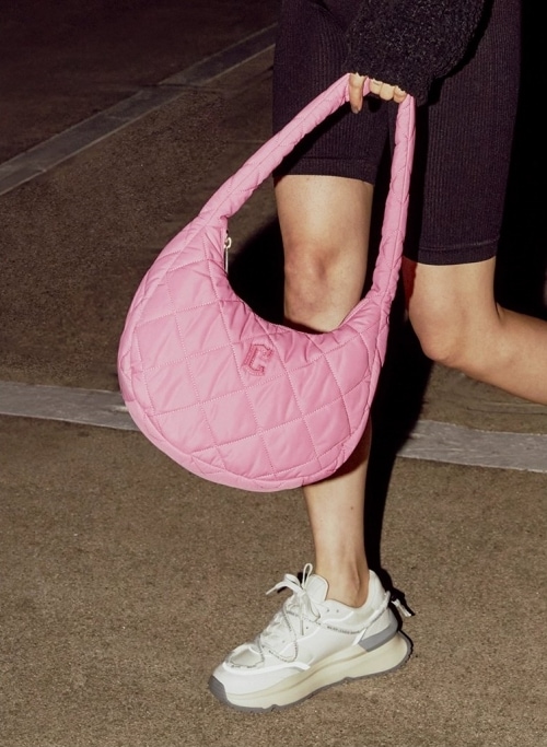 MLB Korea PADDING QUILTED M HOBO BAG キルテッド ホーボー