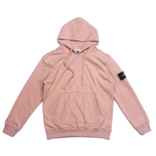 STONE ISLAND ワッペンパッチ コットン フーディー Brushed
