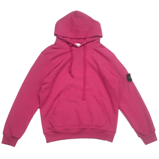 STONE ISLAND ワッペンパッチ コットン フーディー Brushed