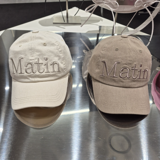 帽子 Matin Kim 楽天市場】【正規品】 MATIN KIM キャップ LETTERING BALL CAP