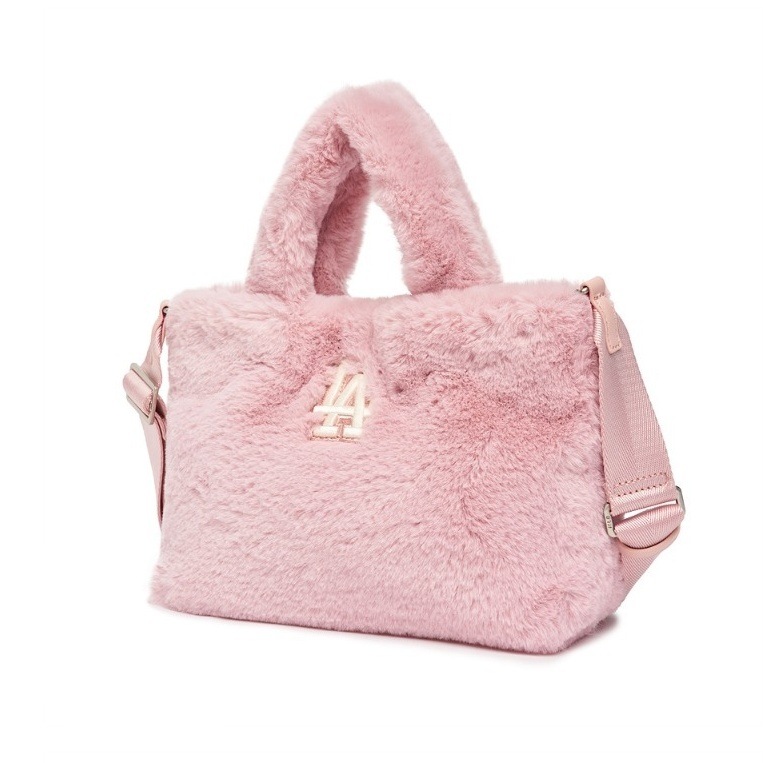 MLB korea BASIC FUR FLEECE TOTE BAG ファーフリース トート