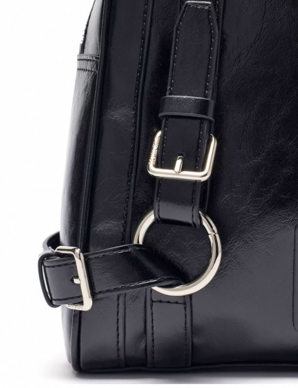 Matin Kim ブラックショルダーバッグ Amazon | [Matin Kim] マーティンキム ショルダーバッグ BUCKLE