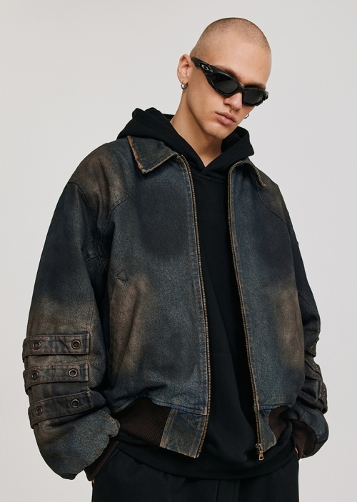 ANTIDOTE ヘビーコットン ヴィンテージ デニムジャケット｜MIRISE