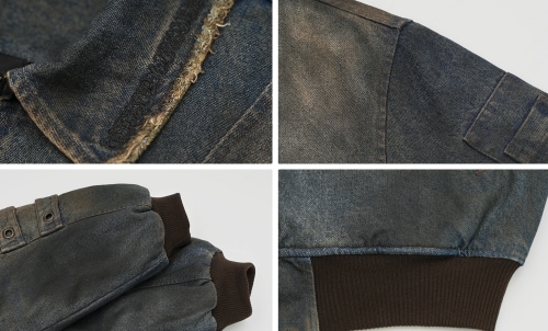 ANTIDOTE ヘビーコットン ヴィンテージ デニムジャケット｜MIRISE