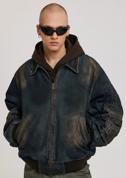 ANTIDOTE ヘビーコットン ヴィンテージ デニムジャケット｜MIRISE