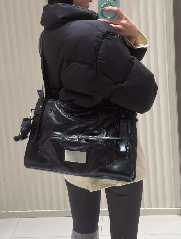 MATIN KIM 2way ショルダーバッグ TWO WAY STRAP SQUARE BAG｜MIRISE