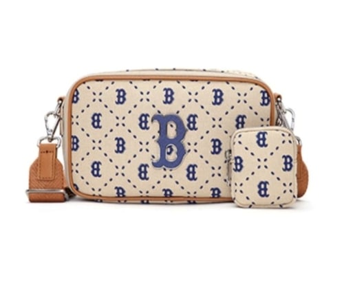 ハンドバッグ [ MLB ] MONOGRAM DIA JAQUARD HANDPHONE CROSS BAG MLB Korea DIA MONOGRAM JACQUARD CROSS BAG ジャカード クロス