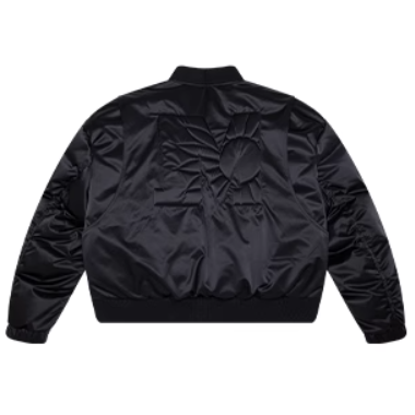 【未使用タグ付き】  ボンバージャケット M ブラック MEDM BLACK IN 高密度 ダウンジャケット MA-1 ボンバージャケット