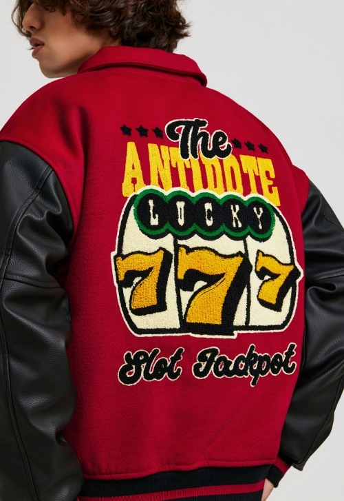 ANTIDOTE スタジャン 777 ウールブレンド スタジアムジャケット