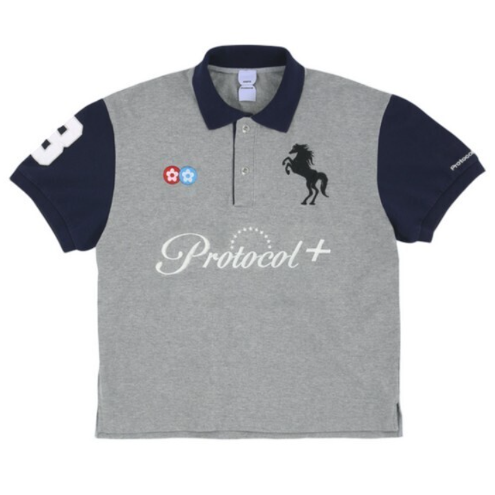 Protocol Index プロトコルインデックス ポロシャツ PANELED PIQUE