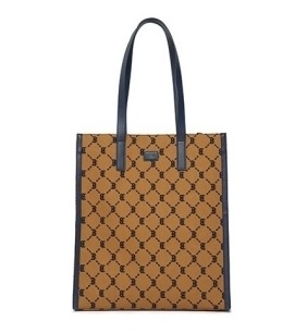 MLB Korea MONOGRAM DIAMOND JACKQUARD TOTE BAG キャンバス トート