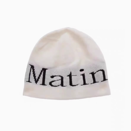 matinkim ニット MATIN KIM ニット セーター COLOR LINE POINT LOGO KNIT