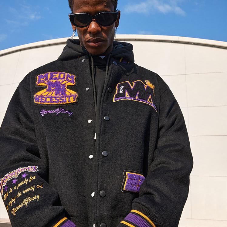 MEDM x NecessityFinery コラボシリーズ スタジャン 2023FW ベース