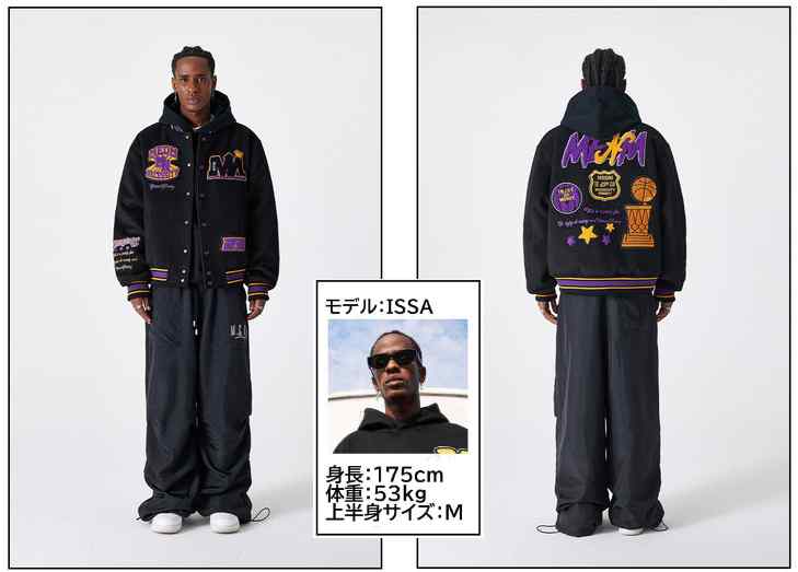 MEDM x NecessityFinery コラボシリーズ スタジャン 2023FW ベース