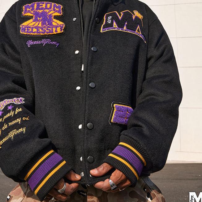 MEDM x NecessityFinery コラボシリーズ スタジャン 2023FW ベース