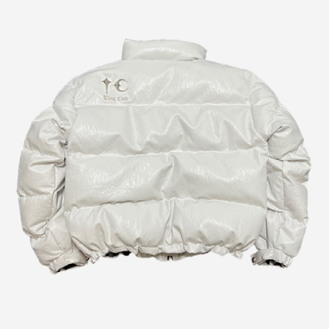 Thug Club ダウンジャケット Leather Puffer Jacket｜MIRISE