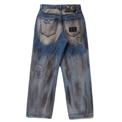 Thug Club ダメージ デニムパンツ Combat Casualty Care Denim Pants