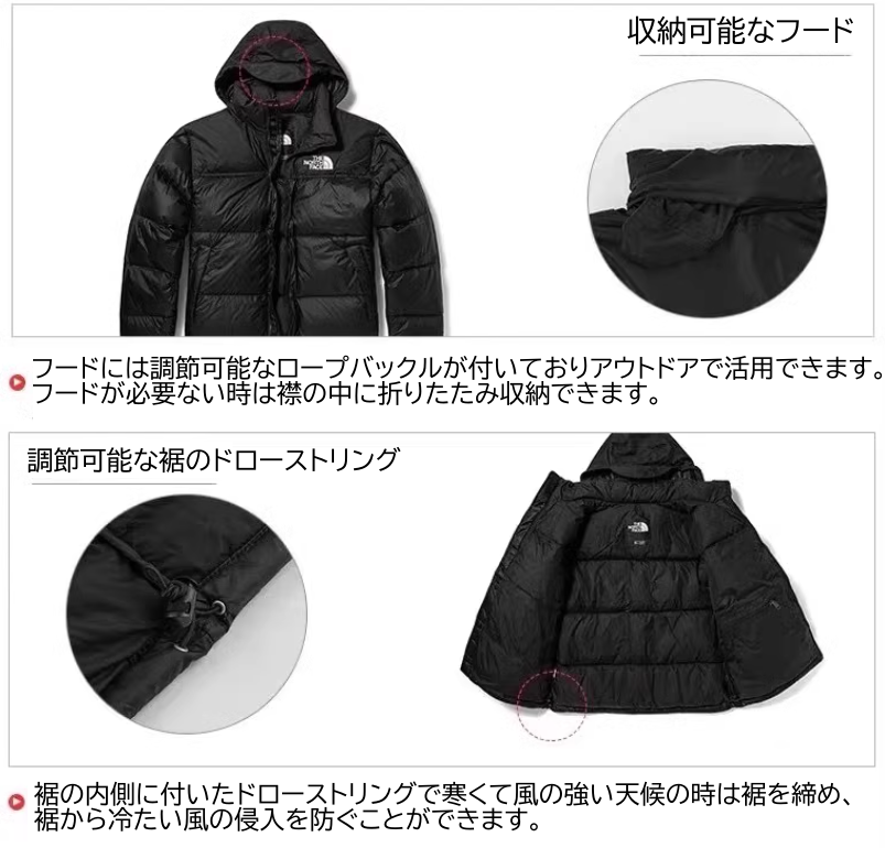 国内未発売 THE NORTH FACE ダウンジャケット M'S 1996 ECO NUPTSE