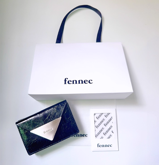 Fennec 折りたたみ財布 CRINKLE TRIANGLE TRIPLE WALLET カードケース