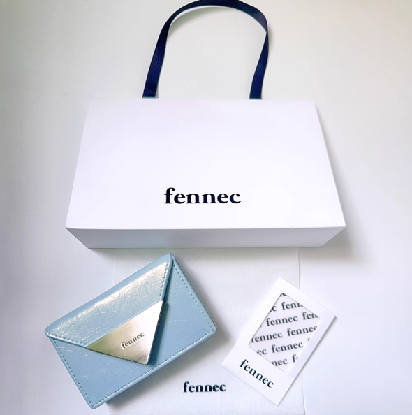 Fennec 折りたたみ財布 CRINKLE TRIANGLE TRIPLE WALLET カード