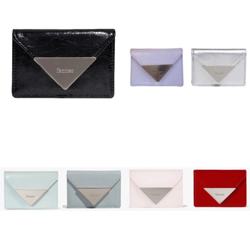 Fennec 折りたたみ財布 CRINKLE TRIANGLE TRIPLE WALLET カード