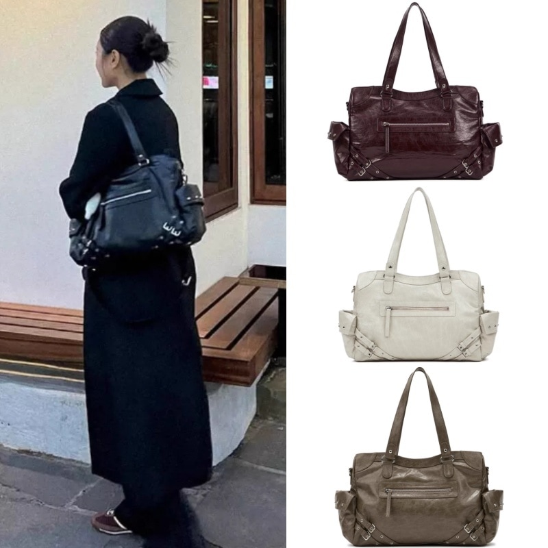 DEINET デイネット トートバッグ (4色) STUD POCKET BIG BAG