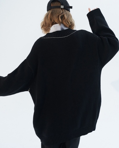 HEART 【塩水水槽】 CARDIGAN ハートカーディガン S ? size