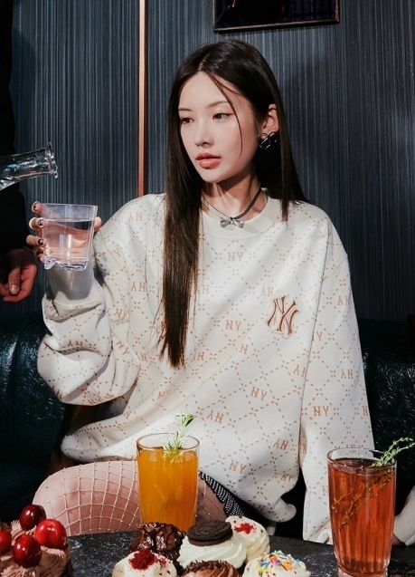 MLB korea ダイアモノグラム スウェット Dia Monogram long sleeve