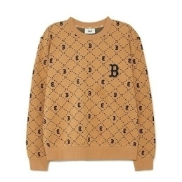 MLB korea ダイアモノグラム スウェット Dia Monogram long