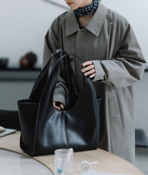 韓国ファッション 大容量 トートバッグ Panier Grand Bag 3色 LUMEN