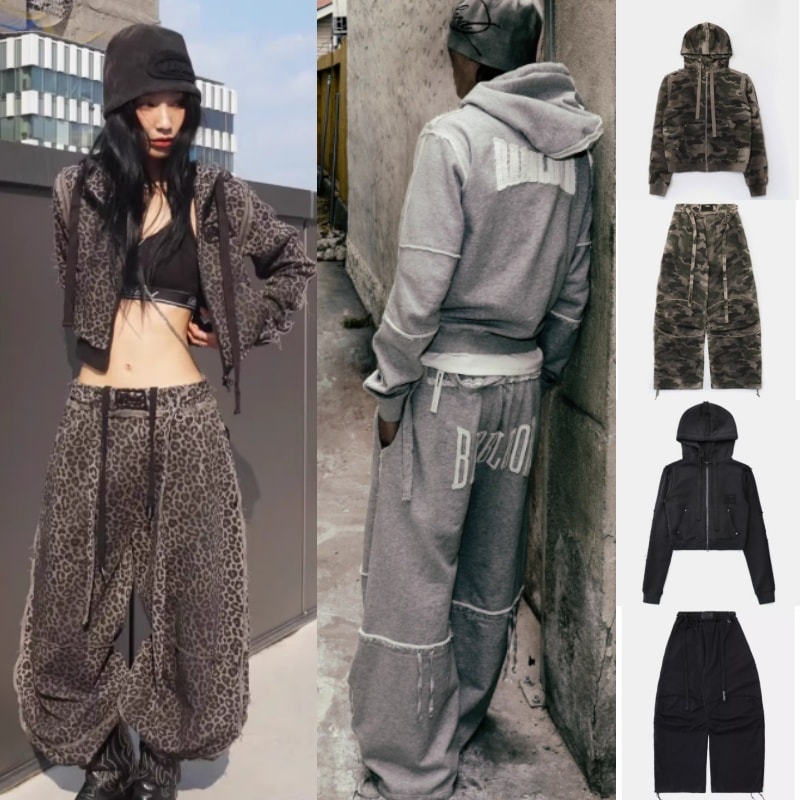 BADBLOOD セットアップ フーディ＆スウェットパンツ Low Edge