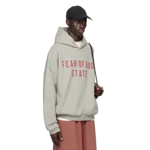 FEAR OF GOD ESSENT ダークブラウン パーカー M FEAR OF GOD ESSENTIALS Essentials パーカー | ブラウン