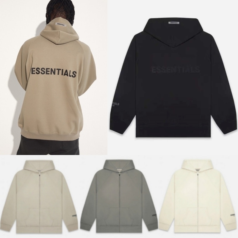 FOG] Fear Of God Essentials ジップアップ パーカー フーディ