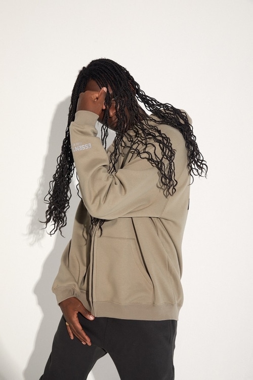 FOG] Fear Of God Essentials ジップアップ パーカー フーディ Full