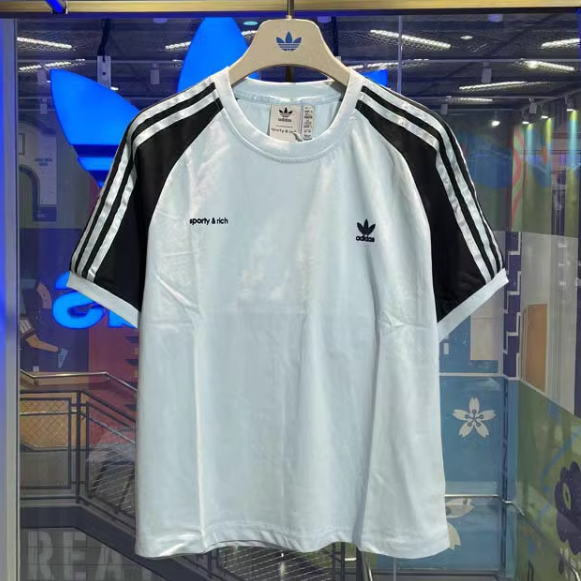 In5251 国内完売 adidas × sporty&rich 3-STRIPES SLIM TEE スリーストライプ Tシャツ IN5251 ...