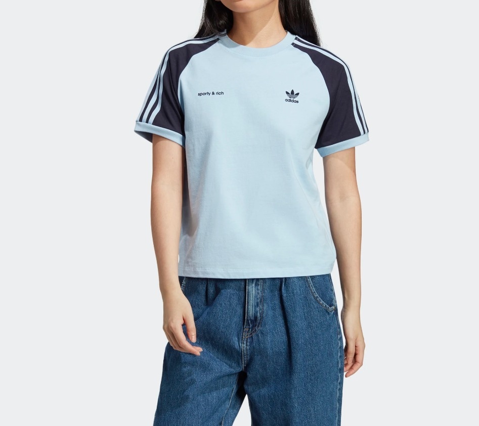 In5251 国内完売 adidas × sporty&rich 3-STRIPES SLIM TEE スリーストライプ Tシャツ IN5251 ...