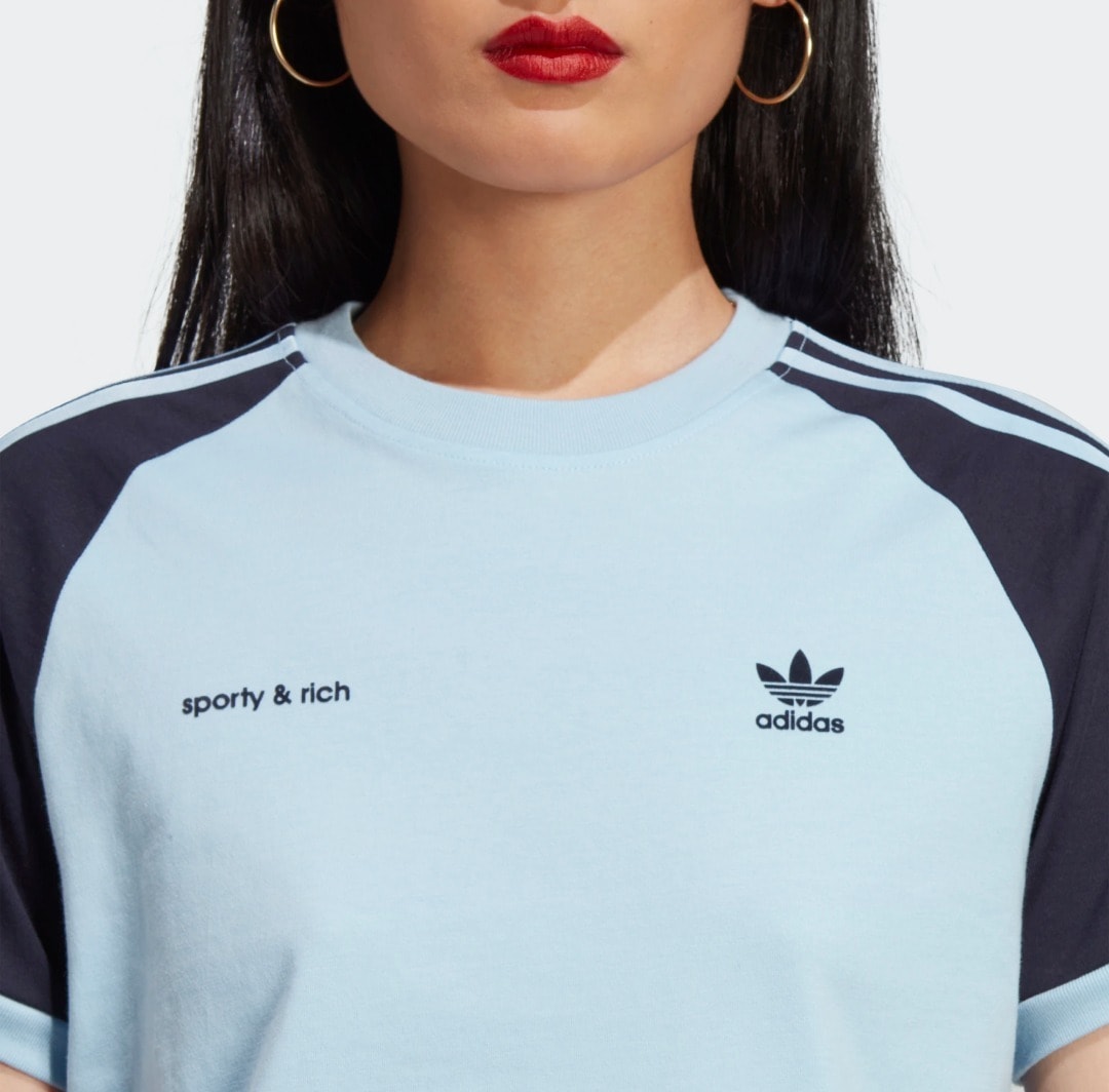 In5251 国内完売 adidas × sporty&rich 3-STRIPES SLIM TEE スリーストライプ Tシャツ IN5251 ...