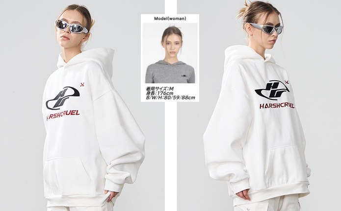 【ZARA】PTCHWRK PRK 09 コントラストパーカー ZARA】PTCHWRK PRK 09 コントラストパーカー