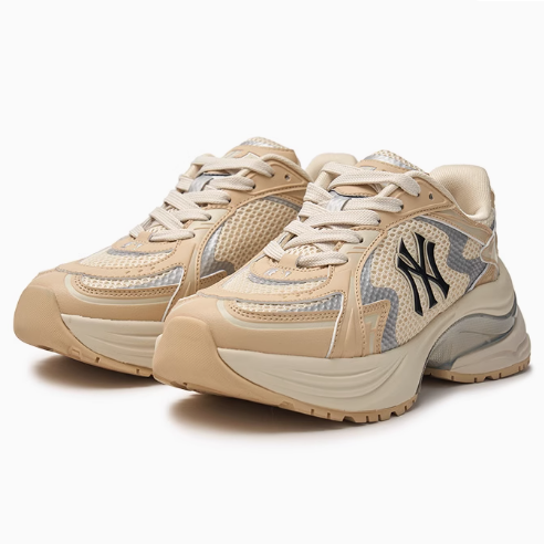 美品3×3mm MLBサイズ　セミドラい MLB Korea ランニングシューズ Curve Runner RNSPL 3ARNSPL4N