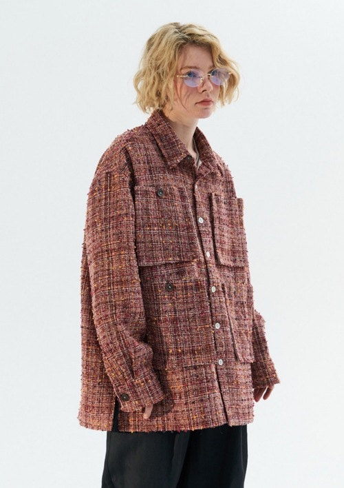 moditec woolen jacket モディテック　ツイード　ジャケット MODITECのジャケット moditec woolen jacket モディテック ツイード