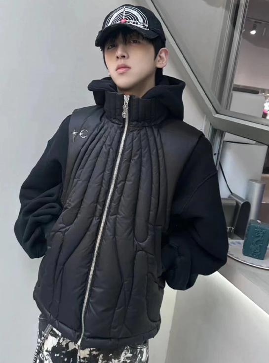 thug club ダウンベスト Thug Club ダウンベスト Cave Goose Down Vest｜MIRISE(ミライズ